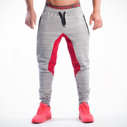 Зауженные штаны Gym Aesthetics светлые с красным